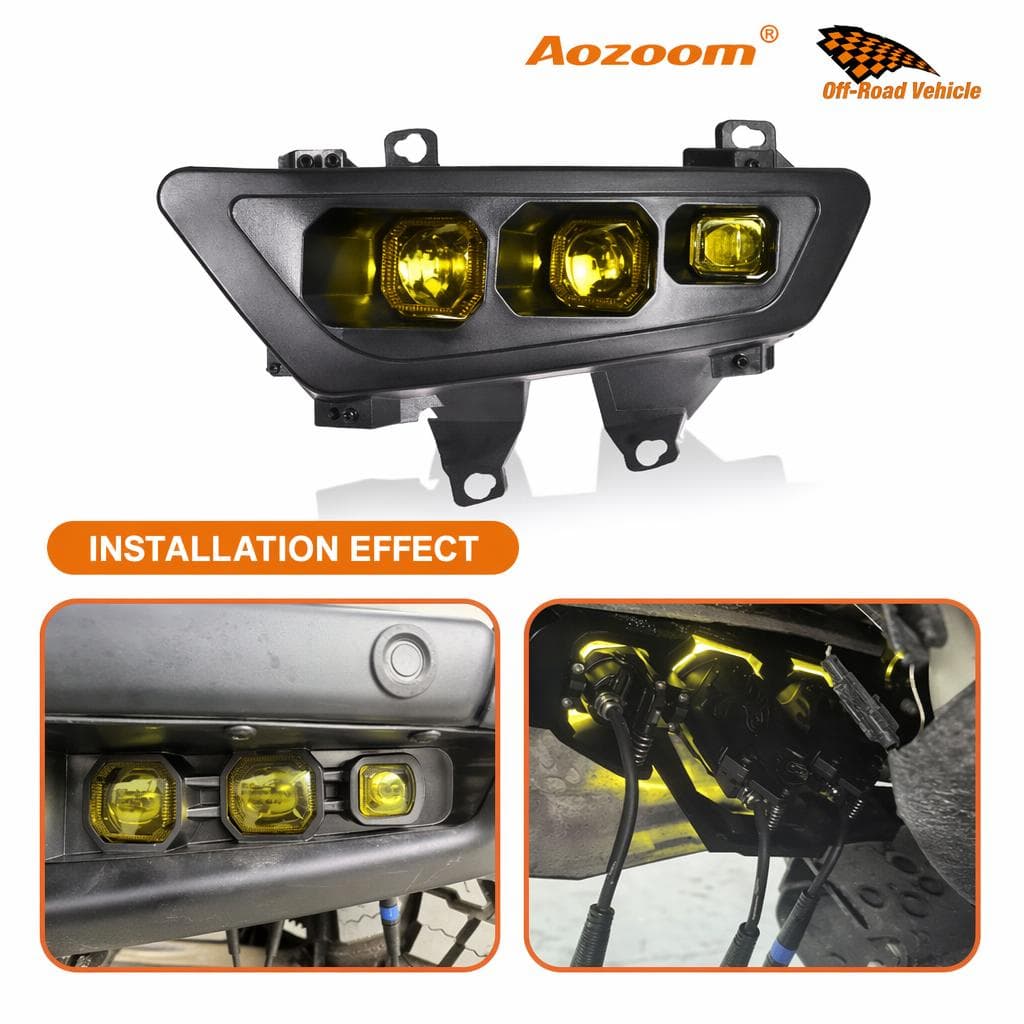 Aozoom F-Raptor Fog Light for Ford F150/Bronco Raptor thumbnail 4