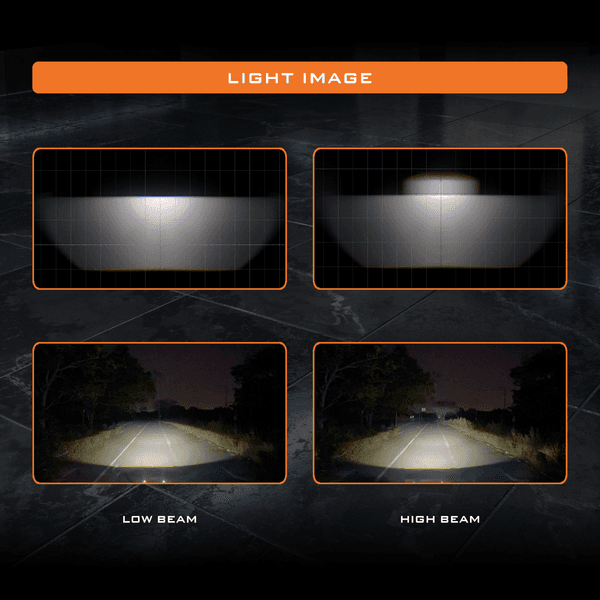Aozoom Off-Road Series W-5 External Light, White Light thumbnail 2